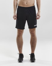 Craft Sporthose (Short) Squad Solid - ohne Innenshort, elastisches Material - schwarz Herren